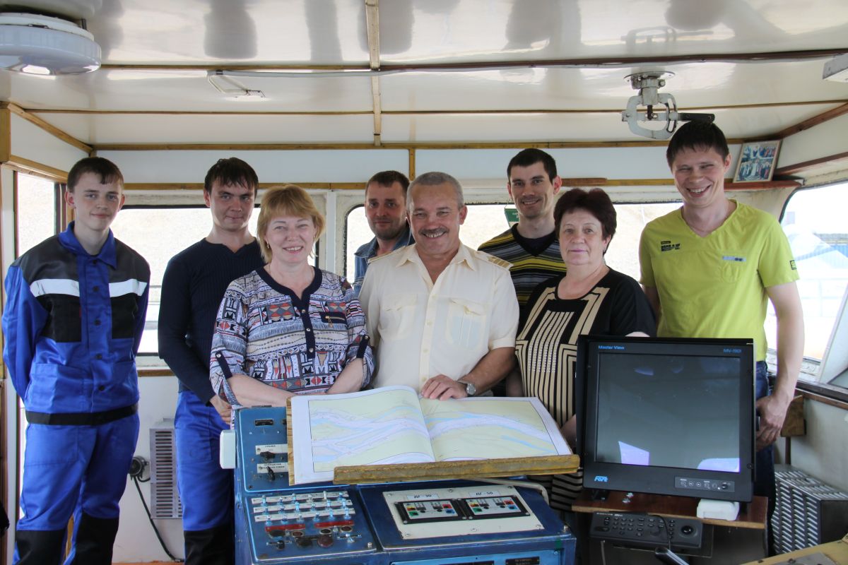 экипаж теплохода неман