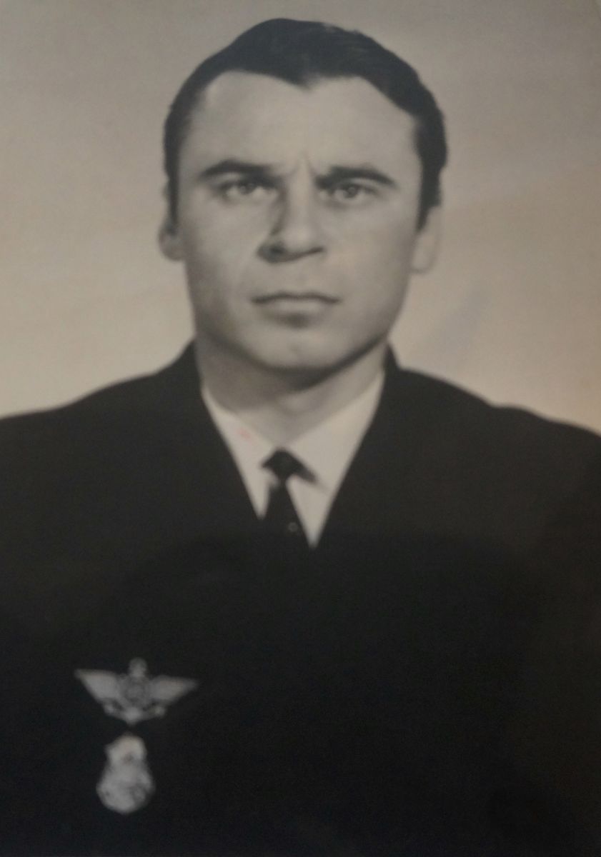 1 лучший капитан минречфлота в.м.лисовский. 1964г