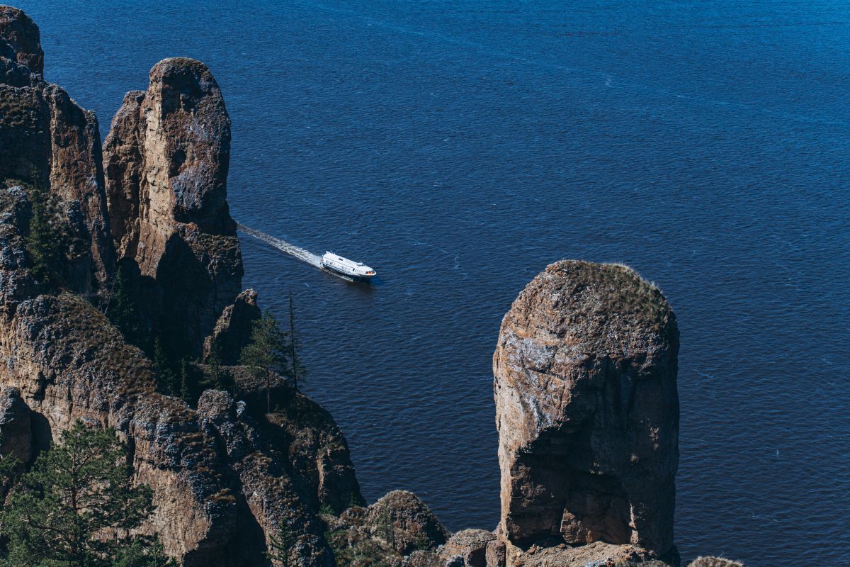 река столбы