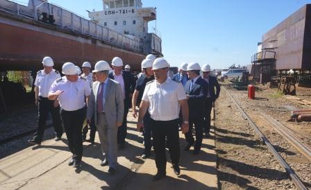 Заместитель секретаря Совета безопасности РФ Сергей Вахруков: «Строительство новой высокотехнологичной судоверфи  в Жатае необходимо!»
