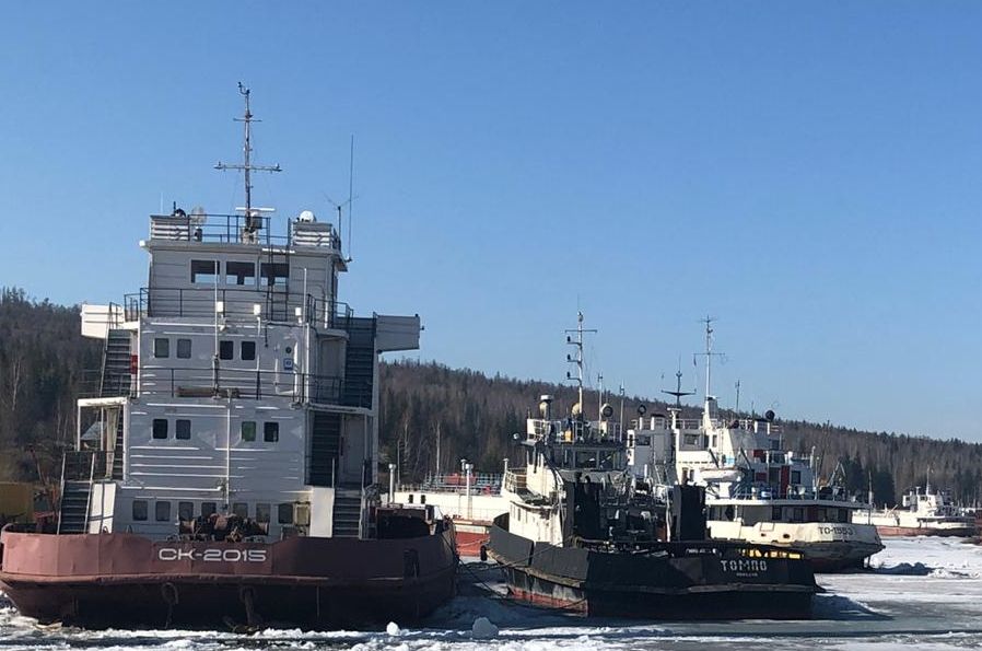Дневник навигации: В Осетрово  ледоход