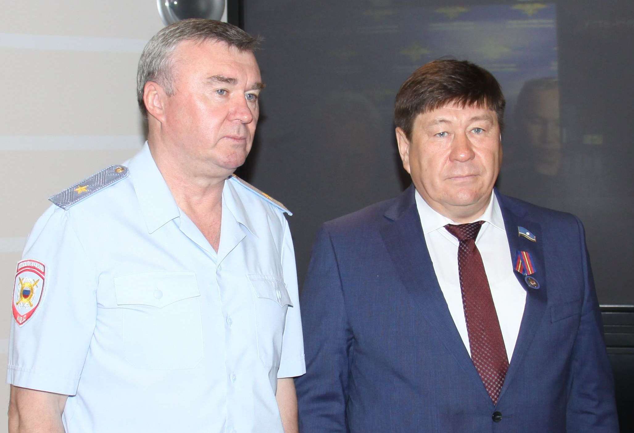 Сергей Ларионов награжден медалью МВД России