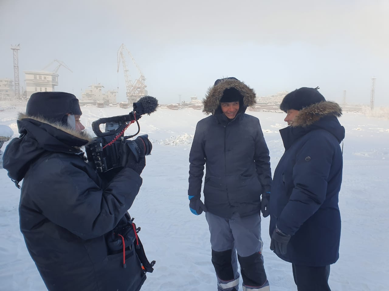 Немецкий журналист поменял профессию на выморозчика!