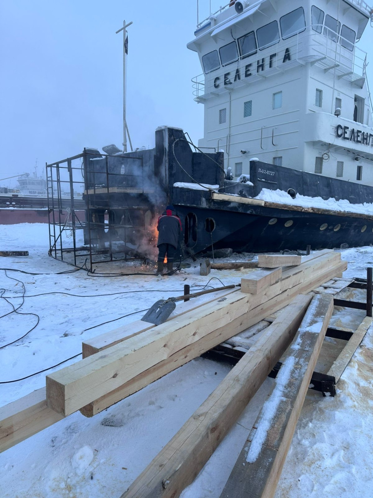 В ПАО «ЛОРП» приступили к судоремонту согласно утвержденной программе