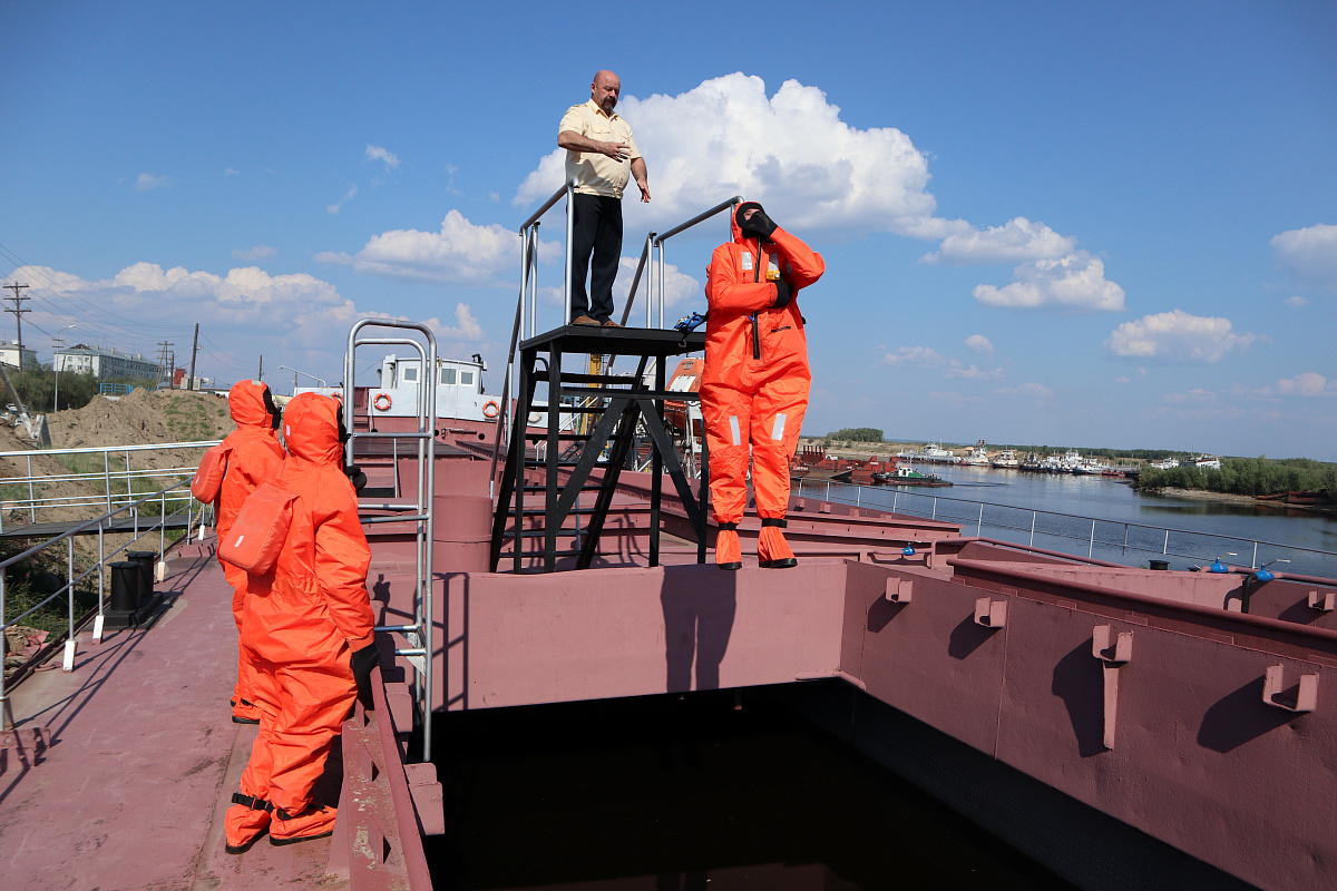 Учебный центр готовит речников к Арктике