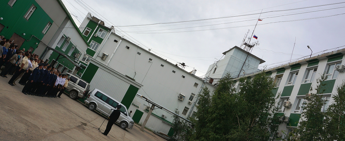 Речники ОАО «ЛОРП»: «На российский флаг равняйсь!»